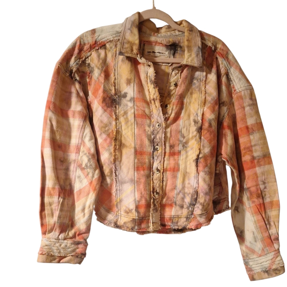 We The Free Plaid Women's shirt jacket